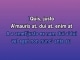 Le chant du bum (live) - Karaoke personalizzato - Richard Desjardins