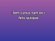 Driving with the Brakes on - Custom Karaoke - Del Amitri