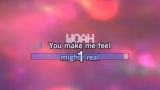 You Make Me Feel (Mighty Real) Karaoke - Adam Lambert