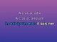 I Lost My Baby - Karaoke personalizzato - Jean Leloup