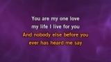 I Have but One Heart (The Godfather version) Karaoke - Al Martino