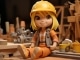Blonde Haired Gal in a Hard Hat - Rummut - Bob The Builder