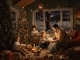 Silent Night kustomoitu tausta - Christmas Carol