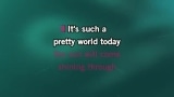 It's Such a Pretty World Today Karaoke - Wynn Stewart