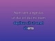 Falling Behind - Karaoke personalizzato - Laufey