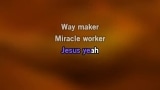 Video Karaoke Liedje Way Maker - Sinach