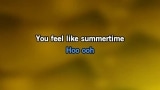 Video Karaoke Summertime Magic - Childish Gambino