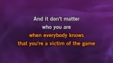 Victim of the Game Karaoke - Garth Brooks