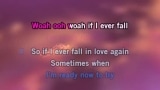 If I Ever Fall in Love Again Karaoke - Kenny Rogers