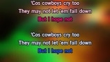 Cowboys Cry Too Karaoke - Kelsea Ballerini