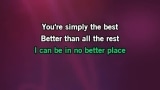 Simply the Best Karaoke - Billianne