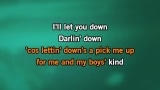 Let You Down Karaoke - Zach Bryan