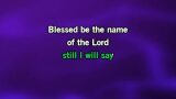 Singen Blessed Be Your Name Karaoke - Tree63 - MP3 Karaoke