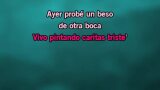 Karaoké Carita triste - Ana Mena