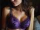 Purple lace bra base personalizzata - Tate McRae