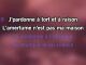 Karaoké Je pardonne - Zaz