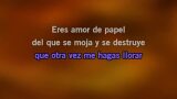 Karaoké Amor de papel - Sentidos Opuestos