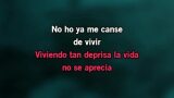 Karaokê Viviendo deprisa - Alejandro Sanz