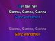 Singen Gianna Karaoke - Die Draufgänger - MP3 Karaoke