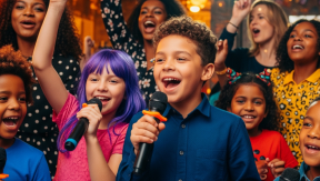 Stai organizzando una festa karaoke per bambini? Rendi l’evento un successo con KaraFun!